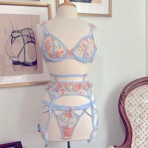 For Love and Lemons lingerie set